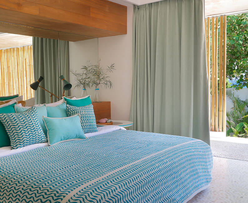 Villa Seascape - Green king bed